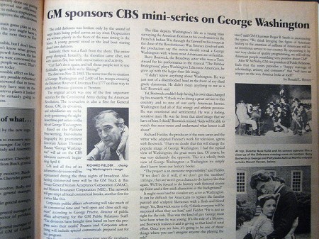 G. Washington Article